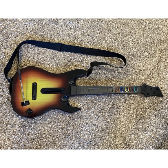 Sony Other - Play Station 2 Guitar Hero Sunburst Octane Wireless Controller
